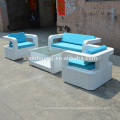 Hot sale outdoor rattan woven furniture garden sofa set